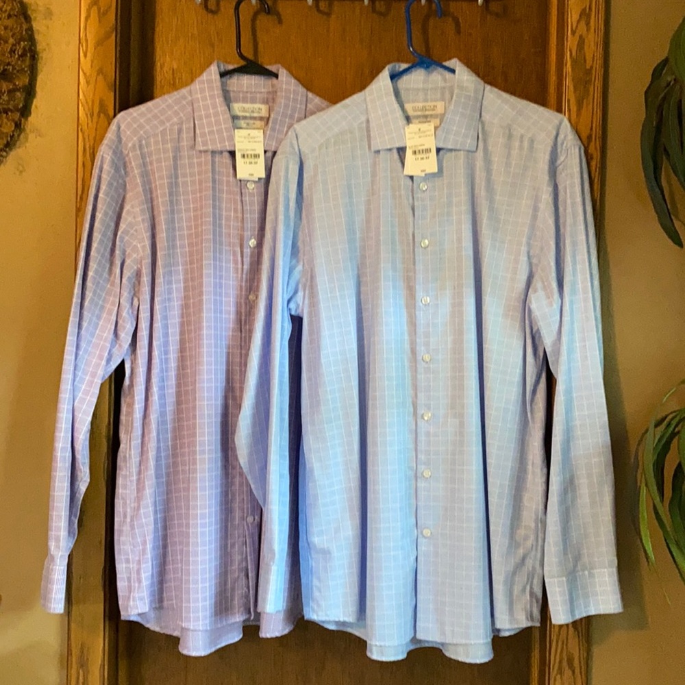 2 - Collection Dress Shirts 17 x 36/37 Tall
